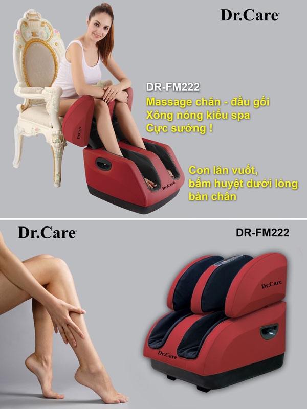 Khác hẳn những loại máy massage chân trên thị trường hiện nay, FM222 là một minh chứng cho tuyệt đỉnh công phu massage chân, chưa từng có trong ngành massage.