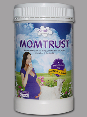Sữa Dê Cho Phụ Nữ Mang Thai Và Cho Con Bú (Momtrust)