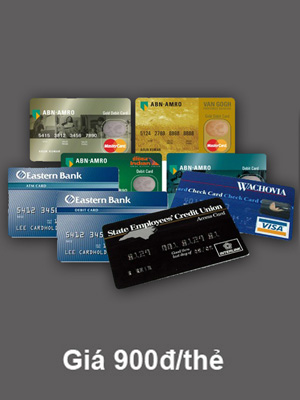 Thẻ nhựa PVC, thẻ VIP, thẻ tín dụng ngân hàng
