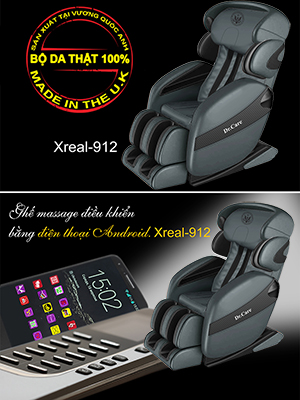Ghế Massage Xreal 912 màu xám MC912