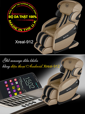 Ghế Massage Xreal 912 màu kaki MC912